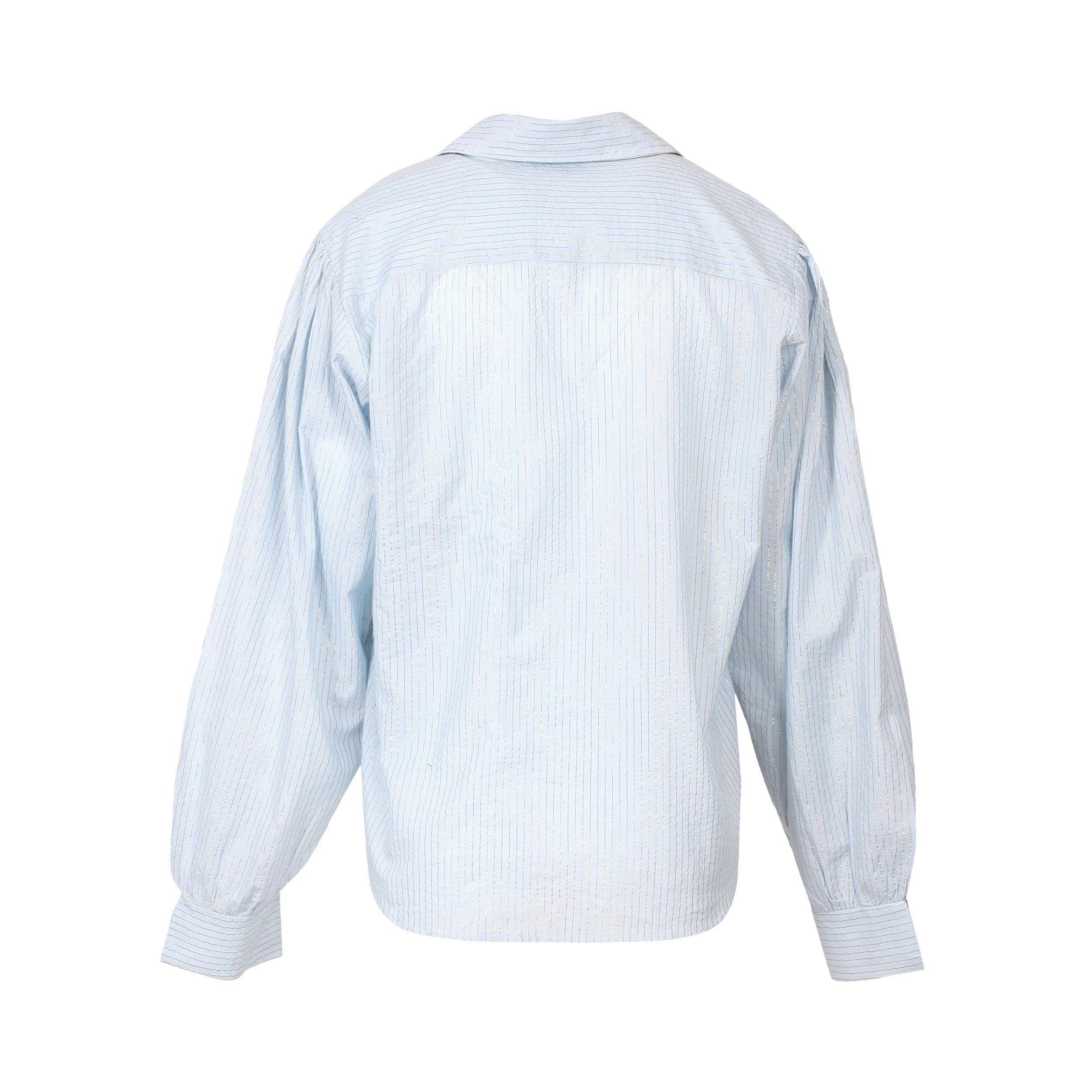 JEP Holland - Wholesale Button Down Shirt - Women's - Valeria Sky Blue Shirt PRE ORDER SS262