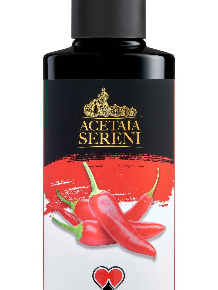 Scharfer Chili-Balsamico - 250 ml für den Großhandel von Acetaia Sereni