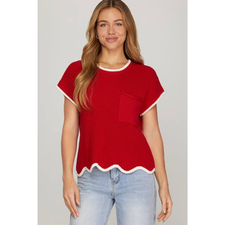 GAME DAY SWEATER TOP for wholesale by STYLE USA