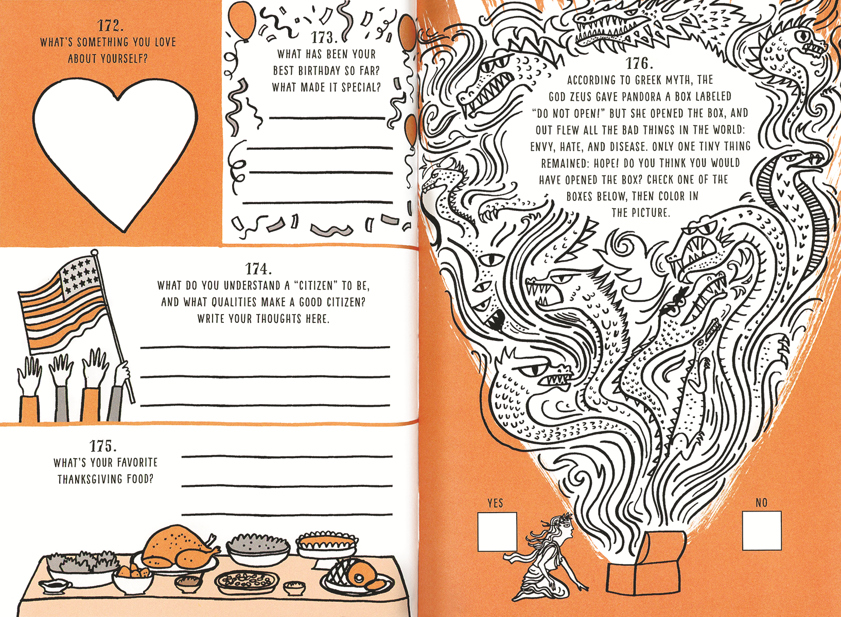 EDC Publishing - Wholesale Coloring & Activity Book - Kids & Baby - Be Creative Every Day: My Year of Questions4