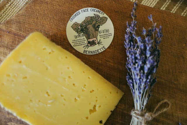 Crooked Face Creamery - Wholesale Cheese - Signature Aged Cheese: Bernadette7