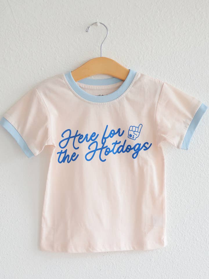 Camisa Hotdogs, camiseta retro, ropa para niños, ropa para niñas para venta al por mayor de Polished Prints