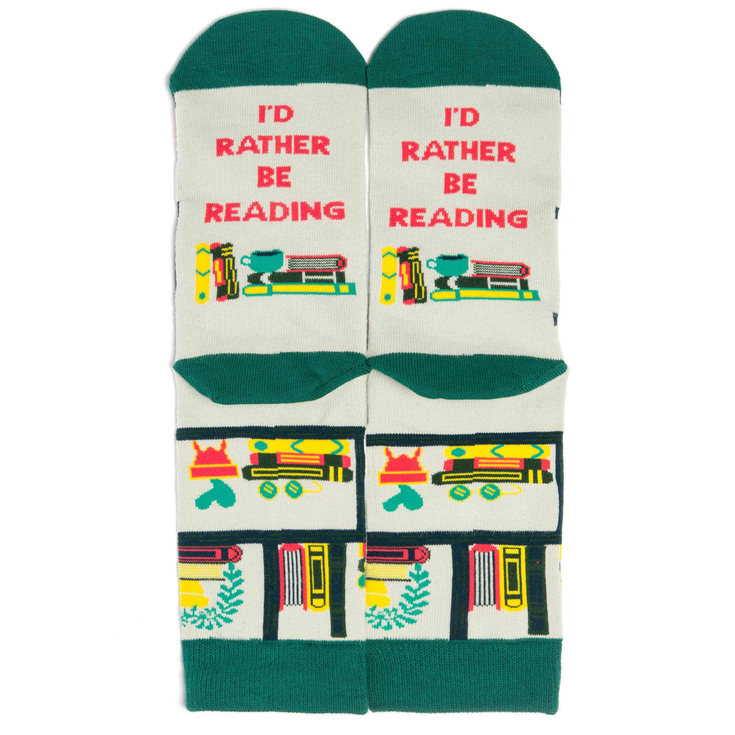 Lavley - Wholesale Socks - Unisex - I'd Rather Be Reading Socks3