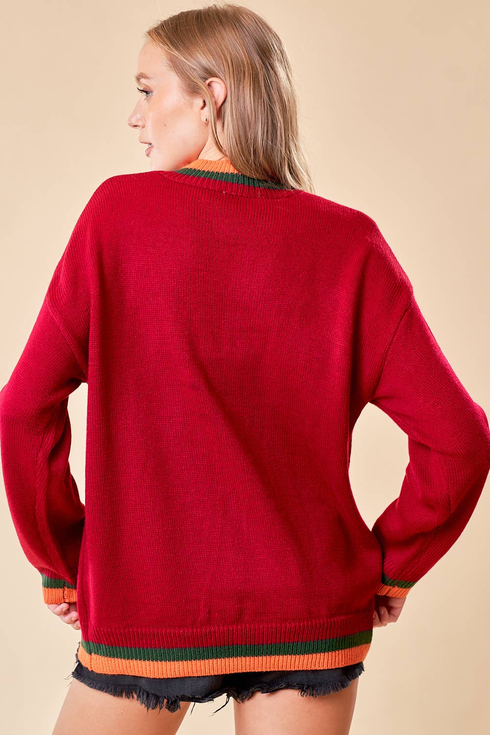 Doe and Rae - Vente Pull en maille – femme - Pull à broderie métallique Merry - 43998T3