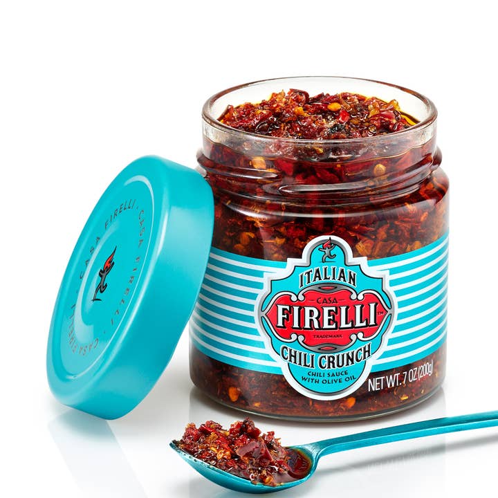 Firelli Italiaanse Chili Crunch | Knapperig, Pittig, Delizioso! 200g voor wholesale door Firelli Hot Sauce