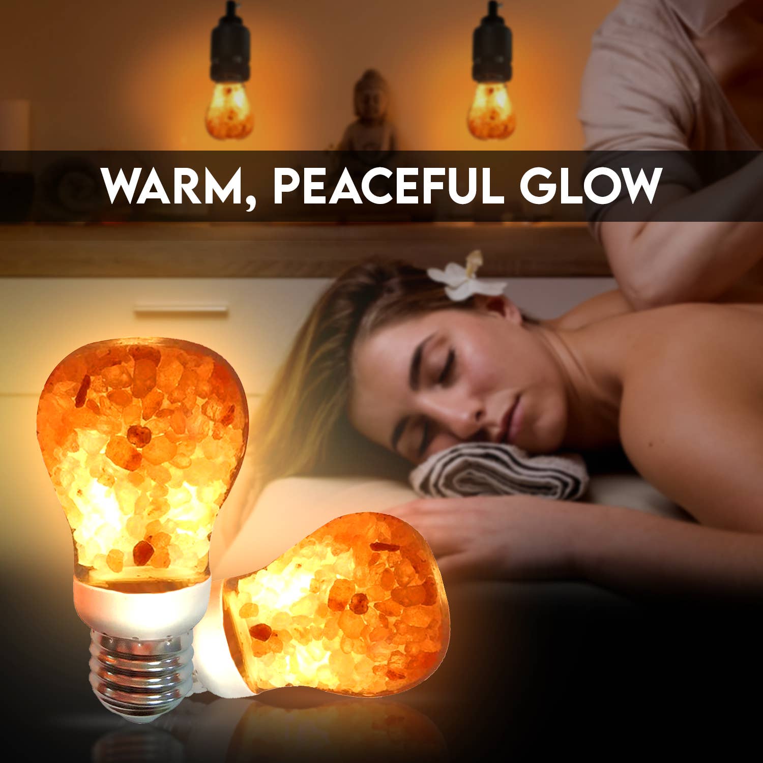 WBM LLC - Wholesale Gloeilampje - Himalaya natuurlijk zout gloeilamp - 7 W5