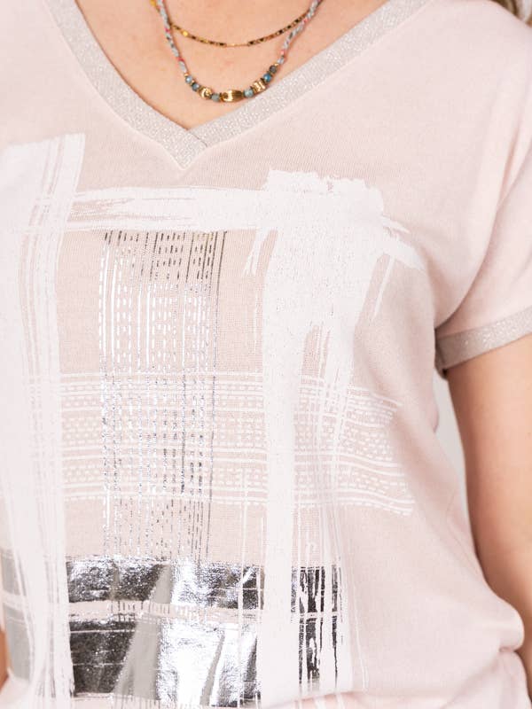 Look Mode Usa - Vendita all'ingrosso Maglietta - Donna - Top donna con stampa a quadri12