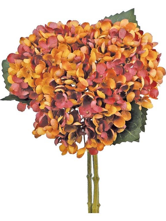 Vintage Hyd Bouquet, 13", Rust/Orange for wholesale by Select Artificials, Inc.
