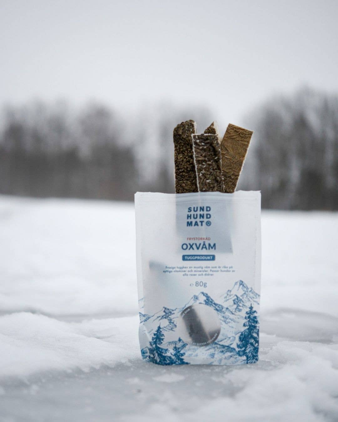 Sund Hundmat - Wholesale Pet Treats - Dog - Freeze-dried Oxvam 80g2