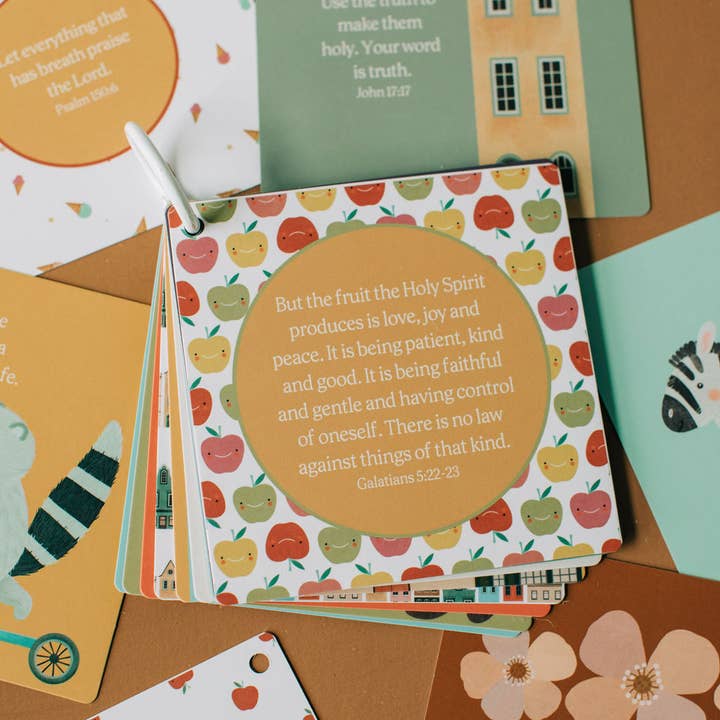 Tiny Theologians - Venta al por mayor Tarjetas de aprendizaje - Niños y bebés - Mis Primeros Versículos de la Biblia23