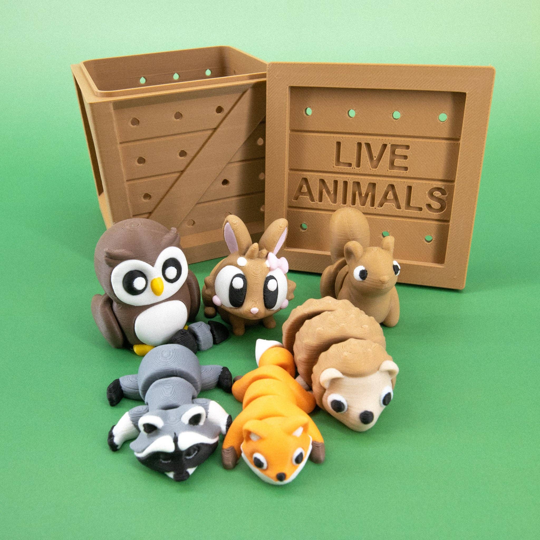 Super Fantastic - Vendita all'ingrosso Giocattolo fidget - Bambini - Pocket Pals: Set Amici della Foresta3