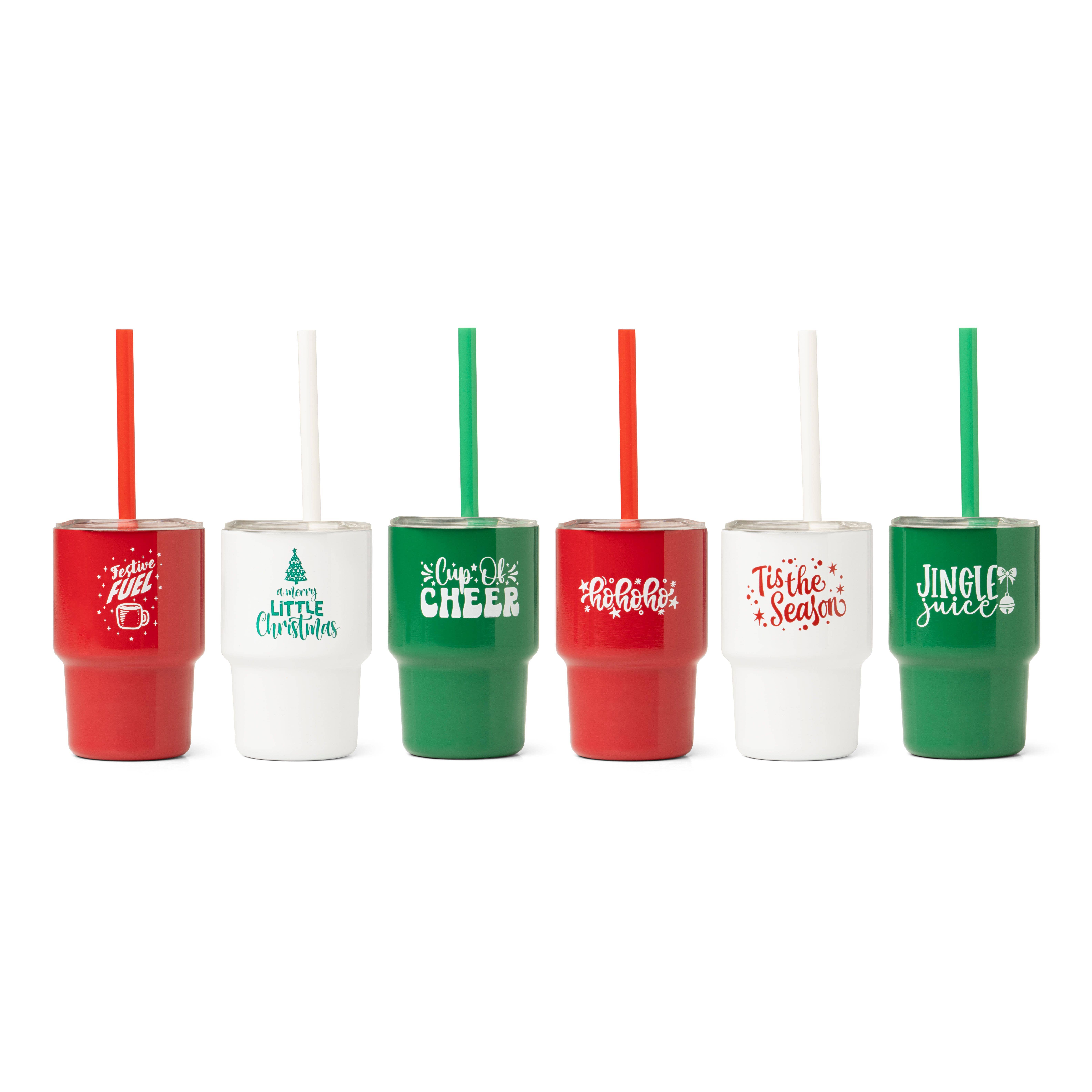 DM Merchandising - Wholesale Insulated Mug/Tumbler - Santa's Lil' Sipper Mini Tumbler1