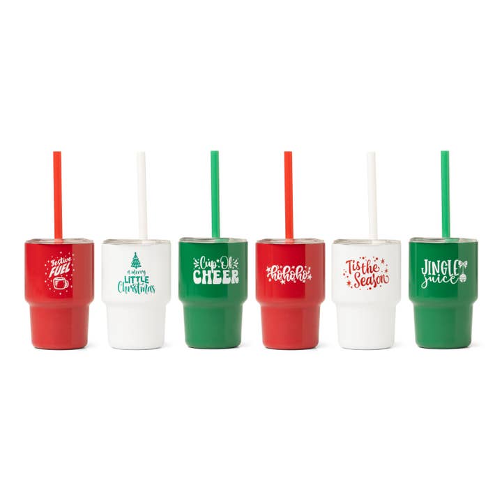 DM Merchandising - Wholesale Insulated mug/tumbler - Santa's Lil' Sipper Mini Tumbler1