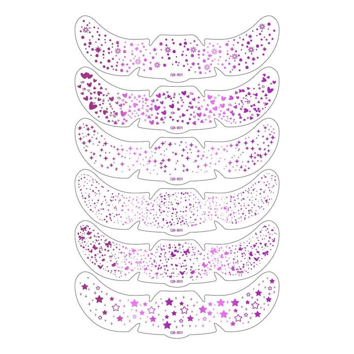 ACCITY - Wholesale Temporary Tattoo - Metallic Freckle Tattoos – Gold & Silver Party_CWMM82295