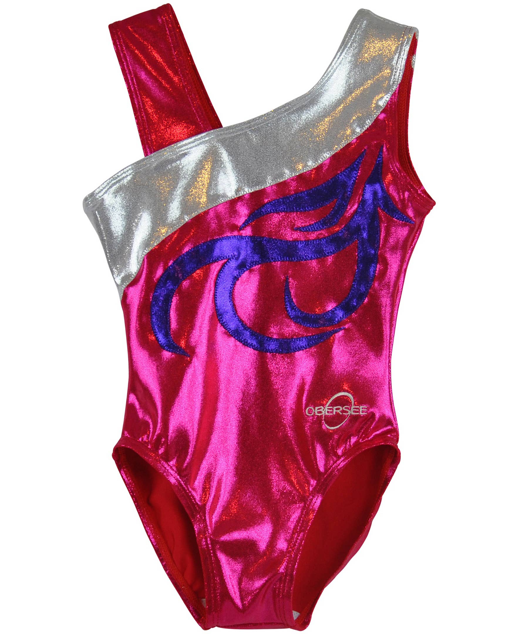 Obersee - Wholesale Lingerie Bodysuit - Women's - Girl's Gymnastics Leotard - Fuchsia0