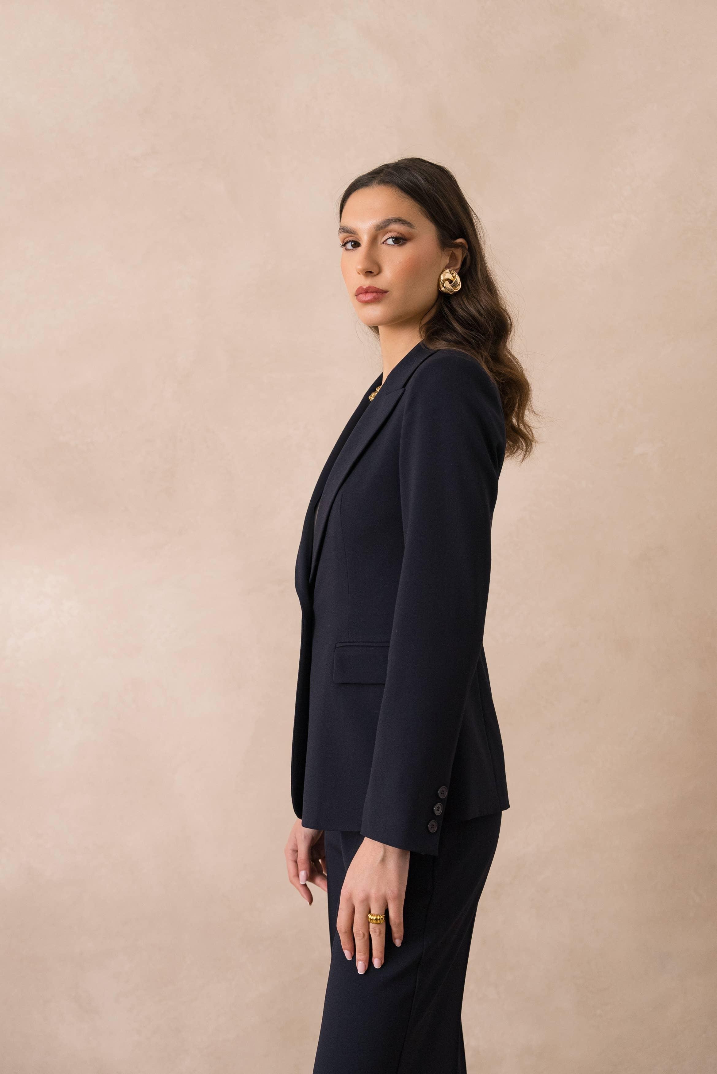 Attentif Paris – wholesale Kostymjacka – Dam – Heather figursydd kavaj för dam52