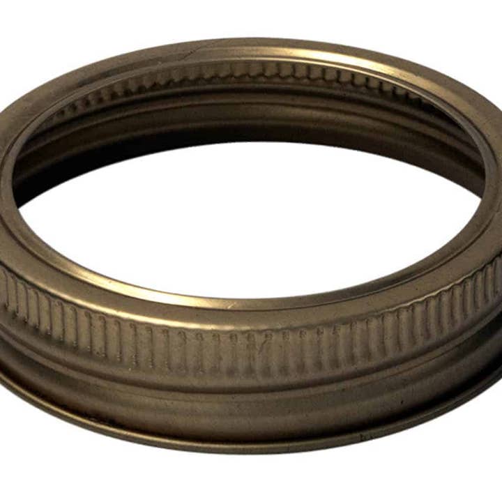 Mason Jar Lifestyle - Wholesale Drink Lids - Copper Bands / Rings for Mason Jars 10 pack