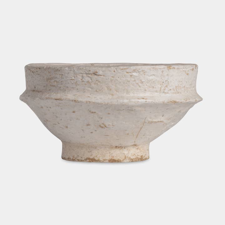 Marble Lotus Original – wholesale Decorative plate/dish/bowl – Chaand Papermache Bowl (6"x12")0