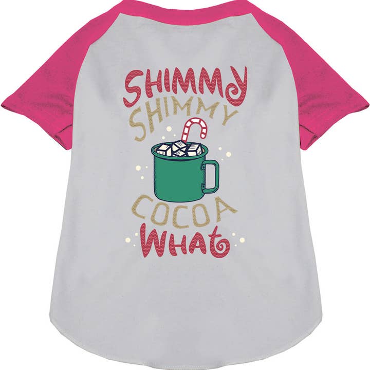 Shimmy Shimmy Cocoa What Pet Raglan Shirt for wholesale by As You Wish Apparel