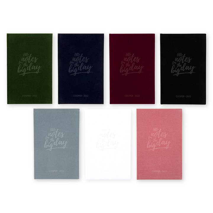 Weddingstar Inc. – wholesale Notebook – Velvet Vow Pocket Notebook - Little Notes1