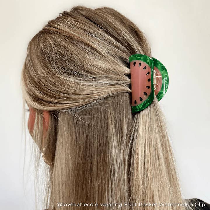 INH Hair - Wholesale Hair Clip - Women's - Fruit Basket Hair Claw Clip | limited edition hair accessory16