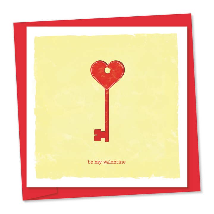 Clé en forme de cœur - Be My Valentine pour la vente par viewbyrufus