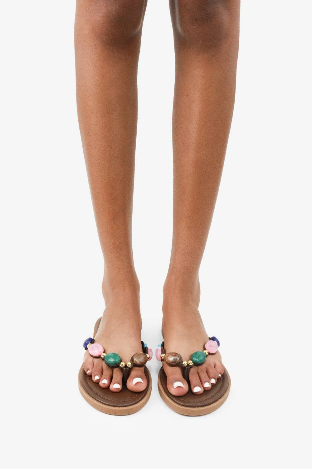 Lemonade Shoes - Wholesale Sandals - Women's - FANTINE - RESORT '26 Beaded Thong Sandal11