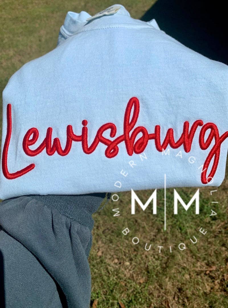 Modern Magnolia - Wholesale T-Shirt - Unisex - Embroidery 3D Puff Spirit Wear Long Sleeve | CUSTOM2