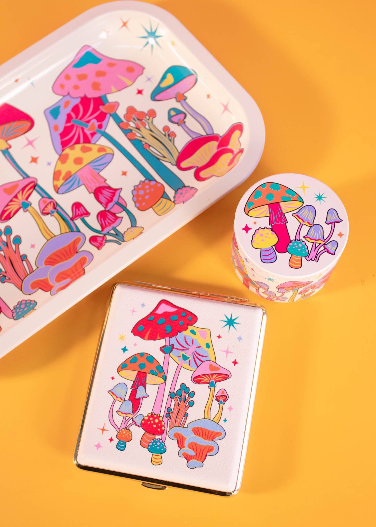 Canna Style - Vendita all'ingrosso Vassoi decorativi - VASSOIO COLORATO A FORMA DI FUNGO2