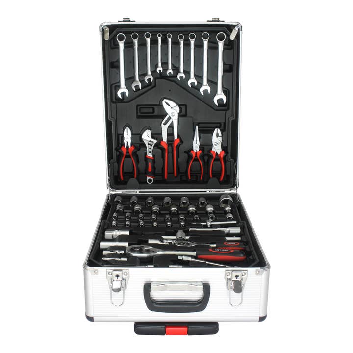 39F Inc. - Wholesale Tool Set - Home Repair Tool Set with Rolling Toolbox-4 Drawer25