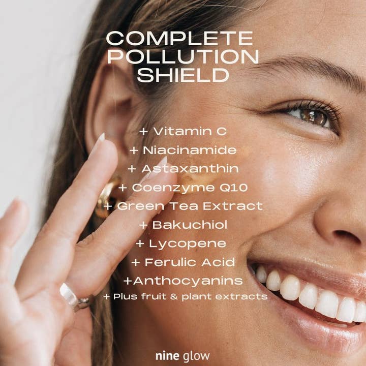 nine glow - Wholesale Facial Serum/Concentrate - Pre-Workout Anti-Pollution Serum1