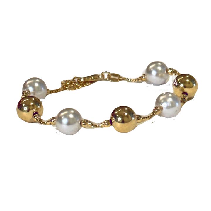 Or et perles pour la vente par Lucky Aura