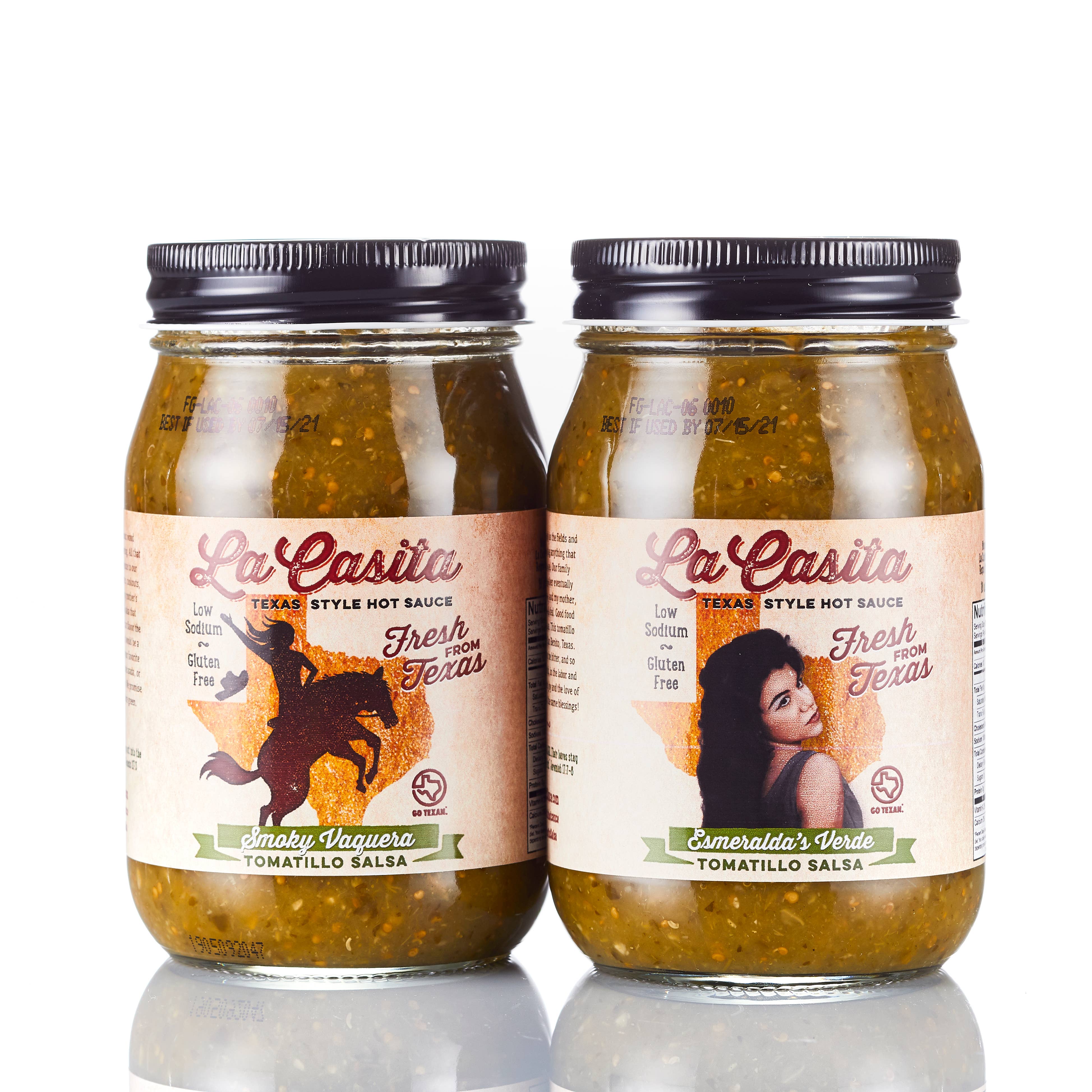 La Casita Hot Sauce - Wholesale Salsa - Smoky Vaquera  Tomatillo Salsa2