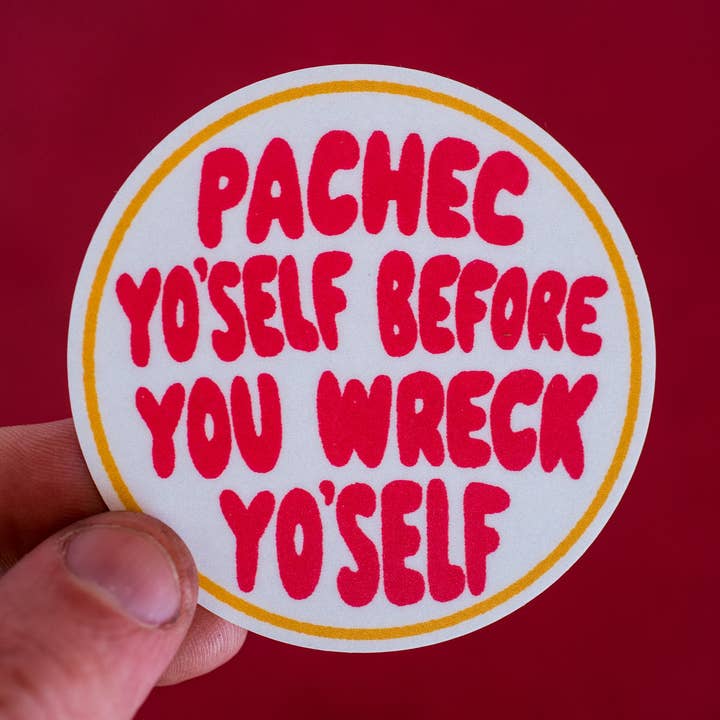 Stellar Gifts & Goods Wholesale - Wholesale Sticker - KC Football Stickers - Pachec Yo'self Waterproof Sticker0