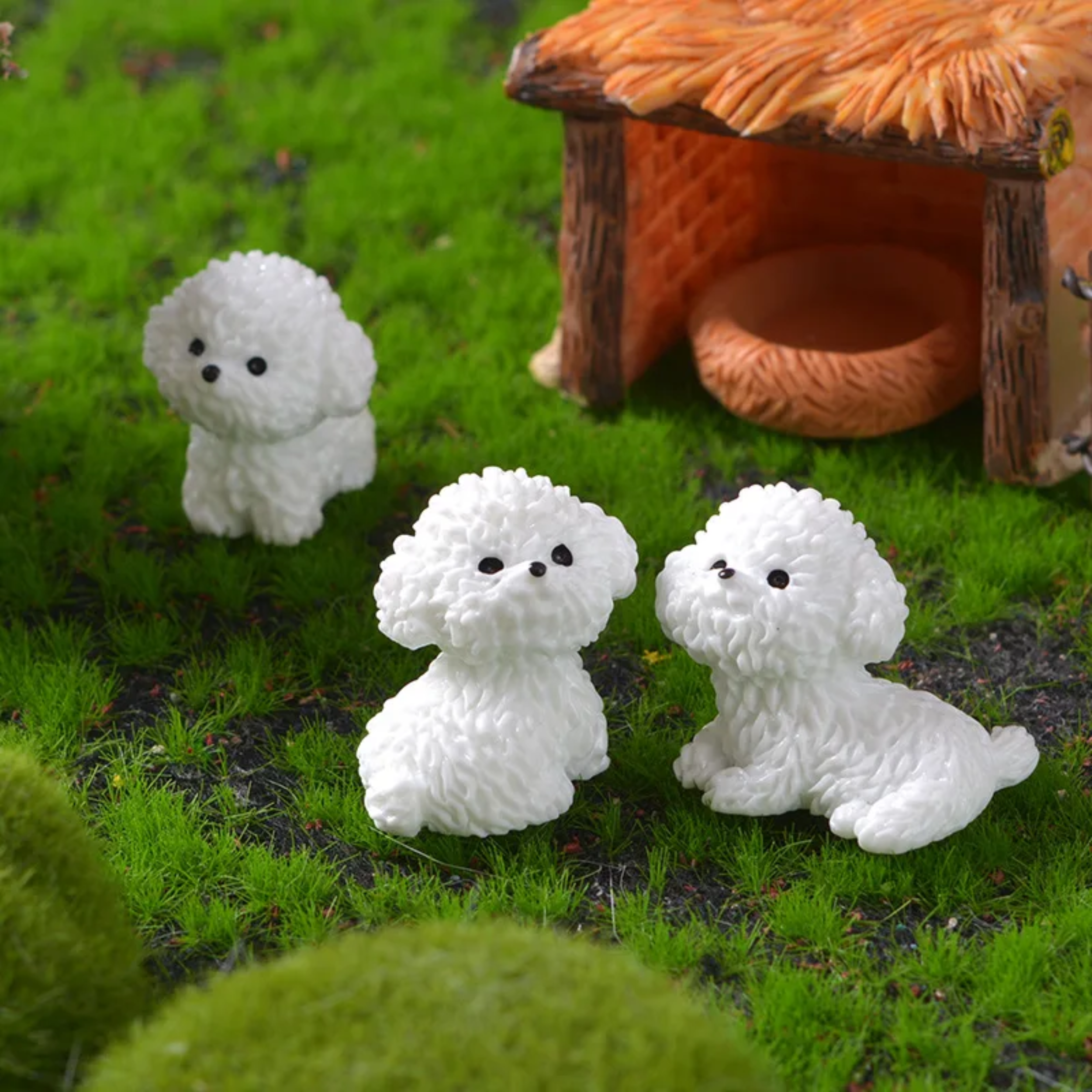 Toyarina - Wholesale Decorative Figurine - Mini Cute Dog Figurines for Fairy Garden & Home Decor1