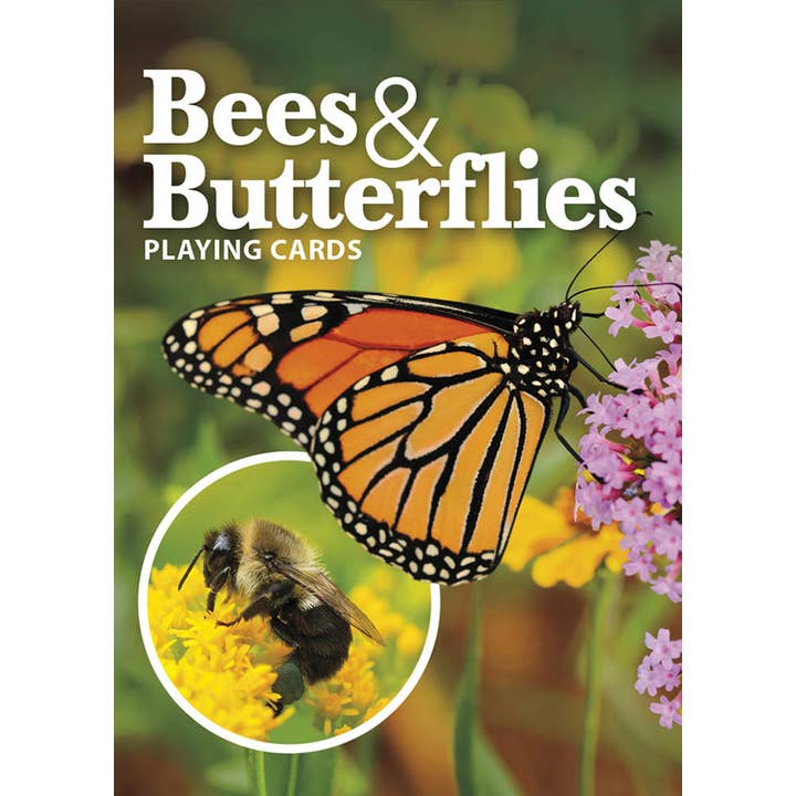 AdventureKEEN - Wholesale Playing Cards - Bees & Butterflies Playing Cards
