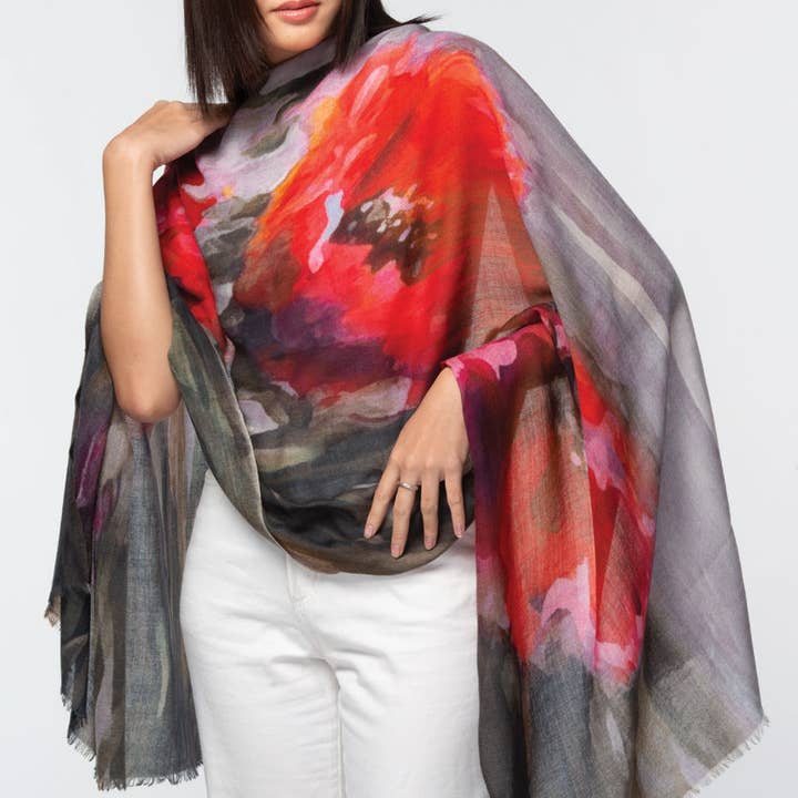 Sevya Handmade - Wholesale Wrap - Women's - Reena Fine Wool Shawl
