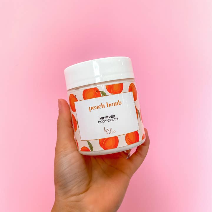 Peach Bomb Whipped Body Cream for wholesale by KynCare