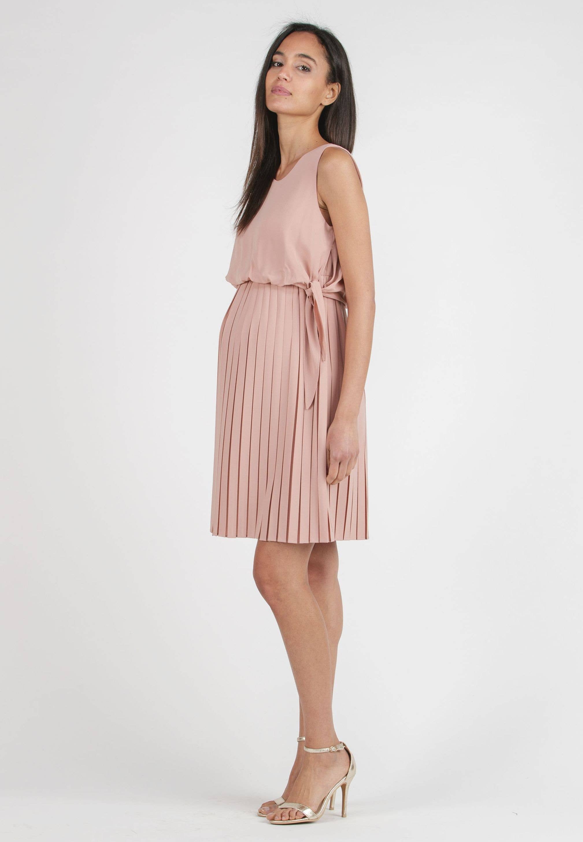 ATTESA Maternity  by Vittorio Martinelli srl - Wholesale Dress - Maternity - WHITE - maternity dress5