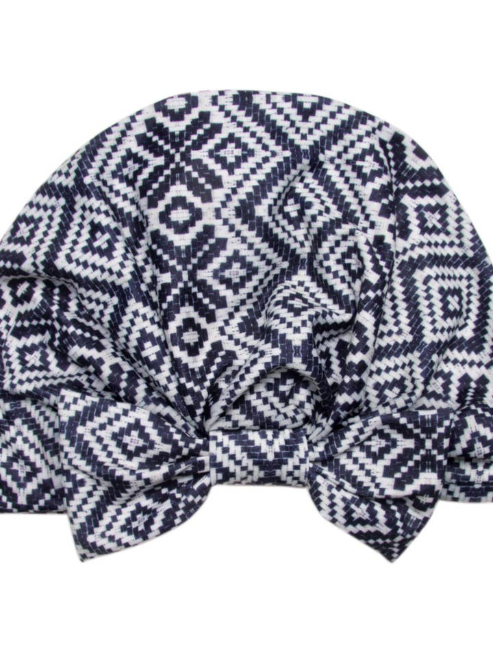 Colonial Geo Fashion Turban for wholesale by BANDED
