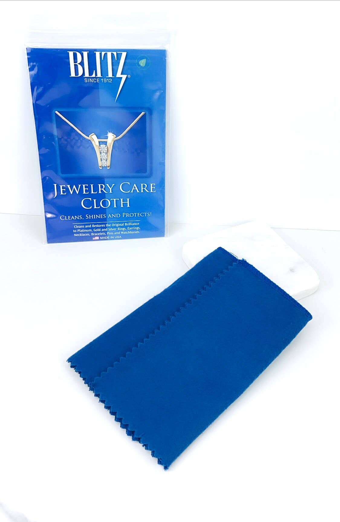 DIJU Jewelry - Wholesale  - Blitz Jewelry Care Cloth, Cleaner for Gold, Silver and Platinum0