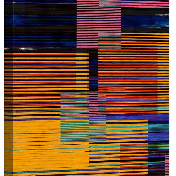 Dividing Lines 22'' x 20'' Canvas Wall Art for wholesale by PTM Images