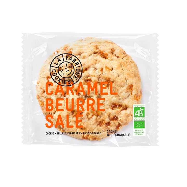 La Fabrique Cookies - Wholesale Cookie - CARAMEL SALTED BUTTER BIO1