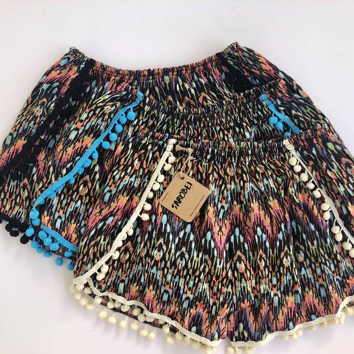 Macao Shorts- Rainbow for wholesale by Vida Plena