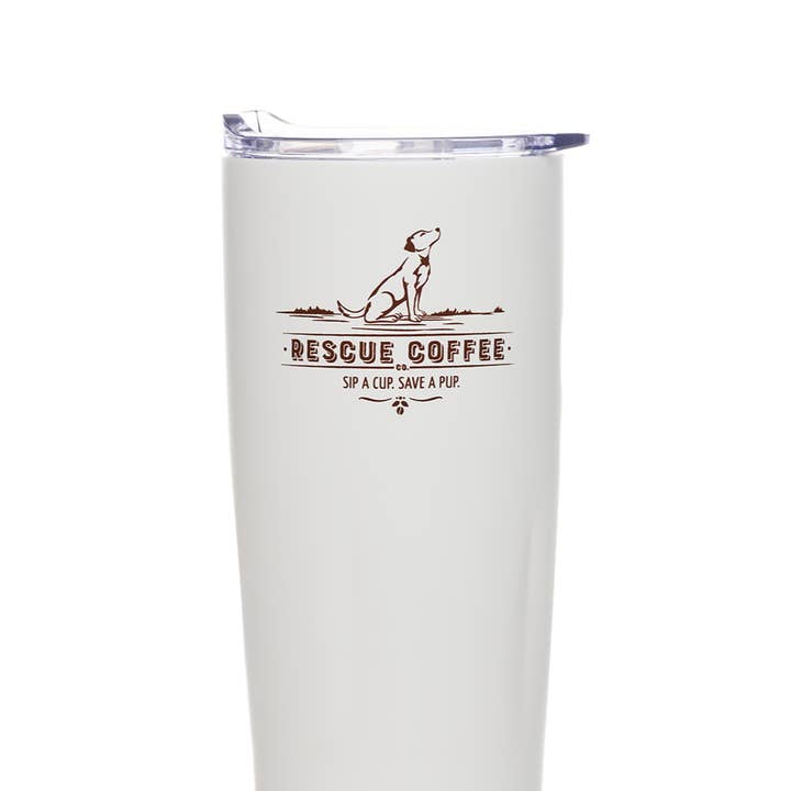 Rescue Coffee Co. - Wholesale Insulated Mug/Tumbler - Walking Buddy Insulated Traveler Mug (20oz)