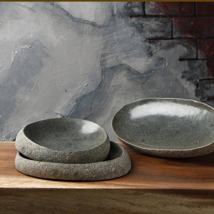River Stone Dish and other Purchase Wholesale large bowl. Free Returns & Net 60 Terms on Faire trending on Faire.