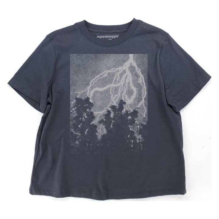Lightning Strike Gwenn Heavyweight Tee for wholesale by Supermaggie @ Faire