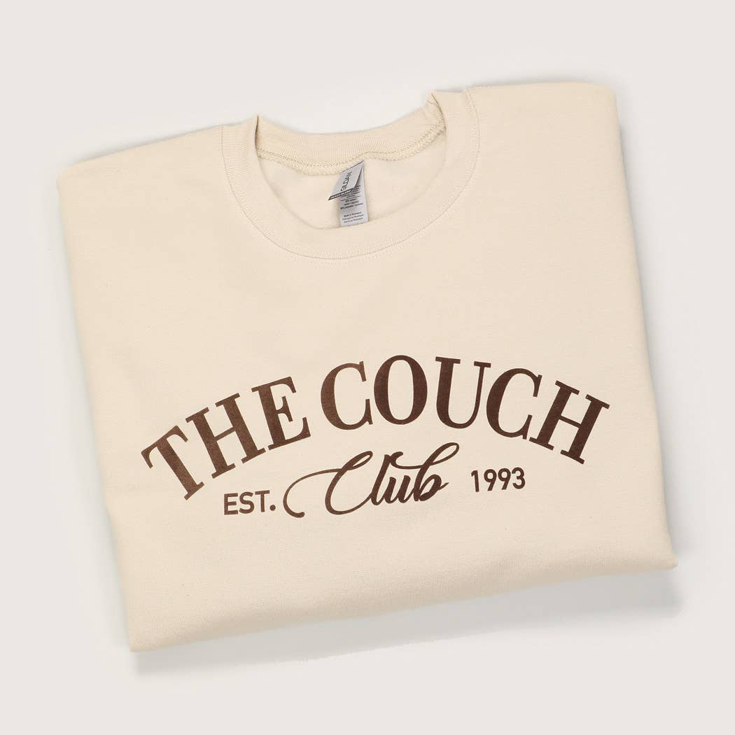 Fashion City – wholesale Sweatshirt – Unisex – The Couch Club Fleece Long Sleeve Sweatshirt10