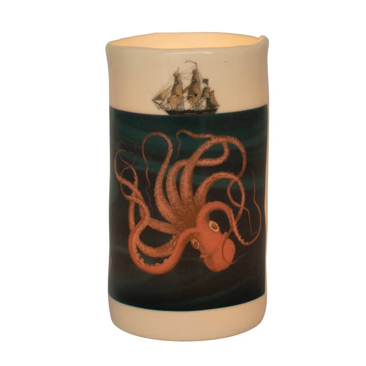 Unemployed Philosophers Guild - Wholesale Candle Holder - Mysterious Sea T-Light Holder