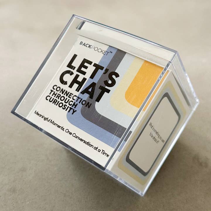 BACKPOCKET - Wholesale Card Game - Let's Chat: Connection Through Curiosity0
